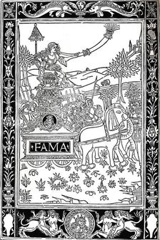 Petrarca: Trionfi, 1488, (1917)