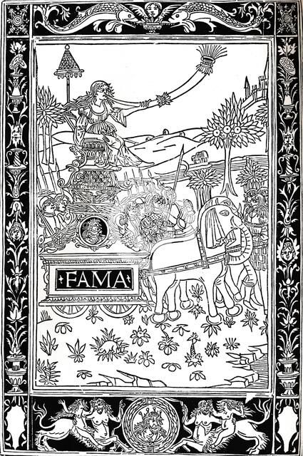 Petrarca: Trionfi, 1488, (1917). Artist: Unknown