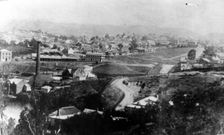 Petrie Bight, looking over the Gas Works, Brisbane, Queensland, c1880. Creator: Unknown