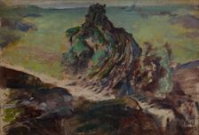 Petrified Druid, 1892. Creator: Leon Wyczolkowski