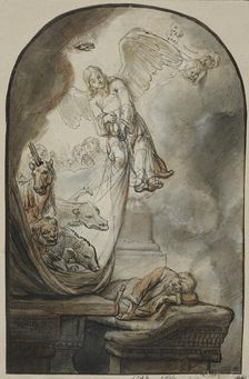 Petri's vision in Caesarea. Creator: Samuel van Hoogstraten