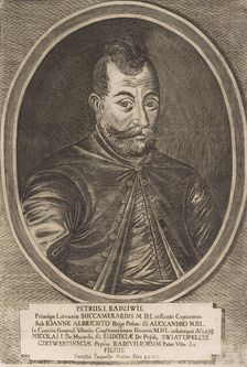 Petrus I Radziwill. From: Icones Familiae Ducalis Radivilianae, 1758