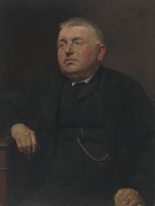 Petrus Josephus Mariën, Mayor of Kapellen, 1886. Creator: Edouard De Jans