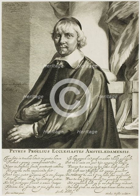 Petrus Proclius, n.d. Creator: Cornelis de Visscher.