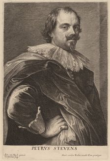 Petrus Stevens, probably 1626/1641. Creator: Lucas Vorsterman