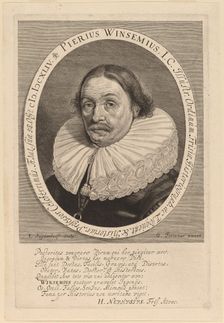 Petrus Winsemius. Creator: Jonas Suyderhoef