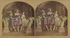 Pets of the Ballet, about 1865. Creator: London Stereoscopic & Photographic Co