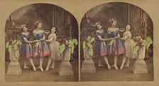 Pets of the Ballet, about 1865. Creator: London Stereoscopic & Photographic Co