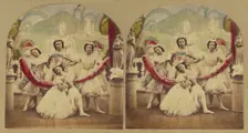 Pets of the Ballet., about 1868. Creator: London Stereoscopic & Photographic Co