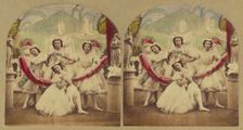 Pets of the Ballet., about 1868. Creator: London Stereoscopic & Photographic Co