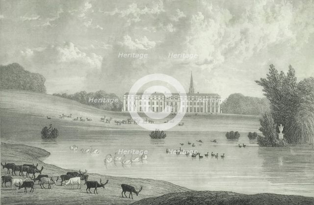 'Petworth Park', 1835. Creators: Unknown, William Westall.
