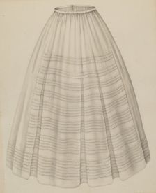 Petticoat, 1935/1942. Creator: Gertrude Lemberg