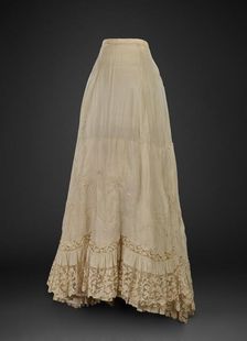 Petticoat, about 1900. Creator: Unknown