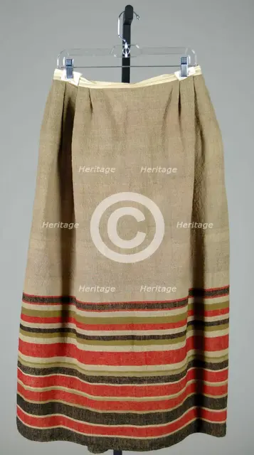 Petticoat, American, 1840-60. Creator: Unknown.
