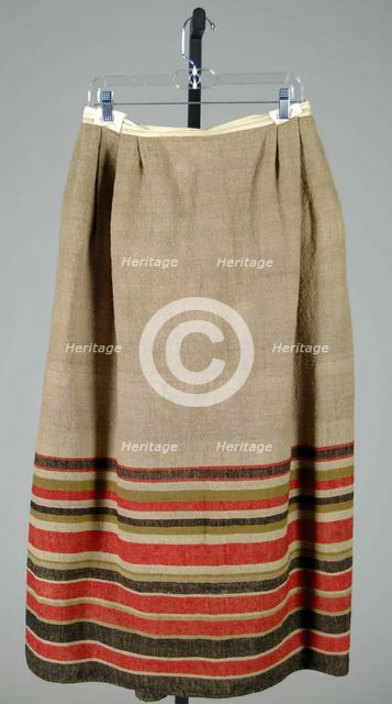 Petticoat, American, 1840-60. Creator: Unknown.