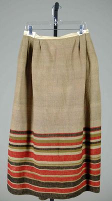 Petticoat, American, 1840-60. Creator: Unknown