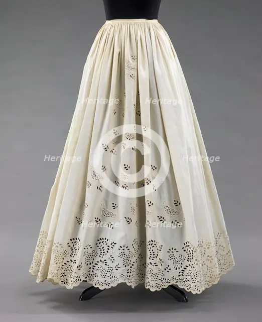 Petticoat, American, 1860-65. Creator: Unknown.