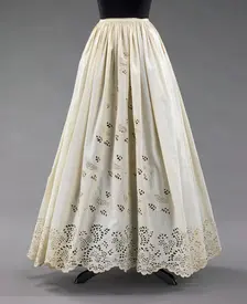 Petticoat, American, 1860-65. Creator: Unknown