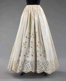 Petticoat, American, 1860-65. Creator: Unknown