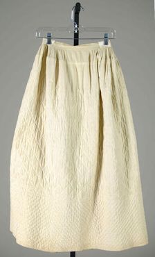 Petticoat, American, 1860-70. Creator: Unknown