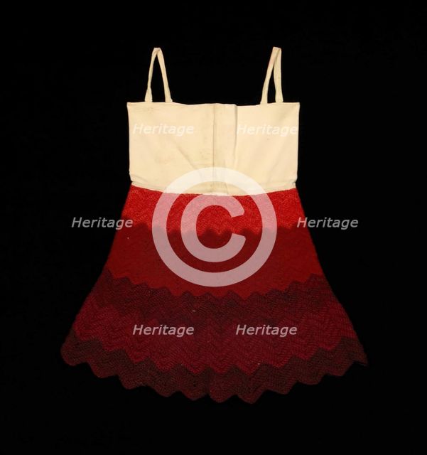 Petticoat, American, 1865-70. Creator: Unknown.