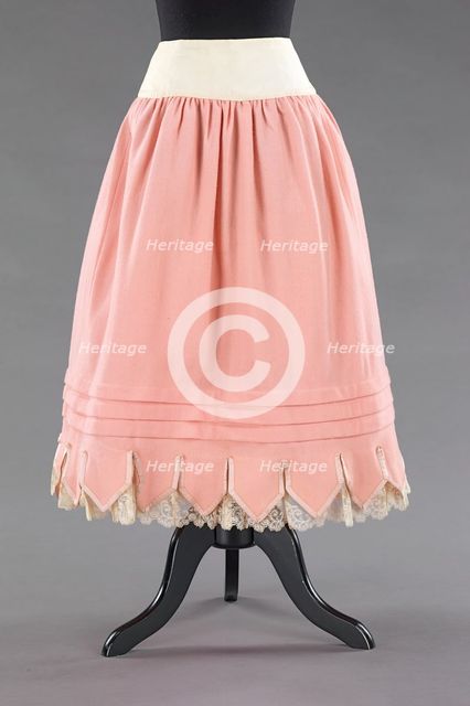 Petticoat, American, 1880-90. Creator: Unknown.