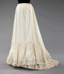 Petticoat, American, 1895. Creator: Unknown