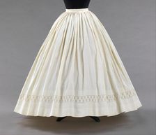 Petticoat, American, ca. 1865. Creator: Unknown