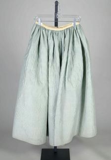Petticoat, American, fourth quarter 18th century. Creator: Unknown