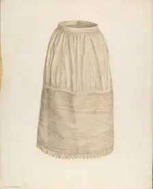 Petticoat, c. 1940. Creator: Daniel Marshack
