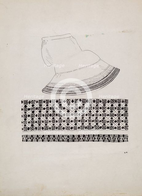 Petticoat, c. 1936. Creator: Lena Nastasi.