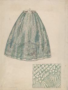 Petticoat, c. 1936. Creator: Lillian Causey