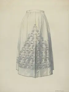 Petticoat, c. 1937. Creator: Edith Towner