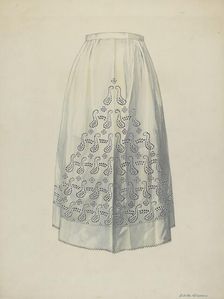 Petticoat, c. 1937. Creator: Edith Towner