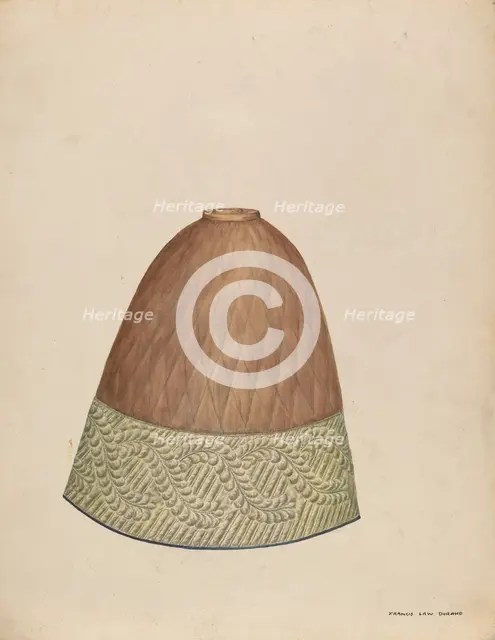 Petticoat, c. 1937. Creator: Francis Law Durand.