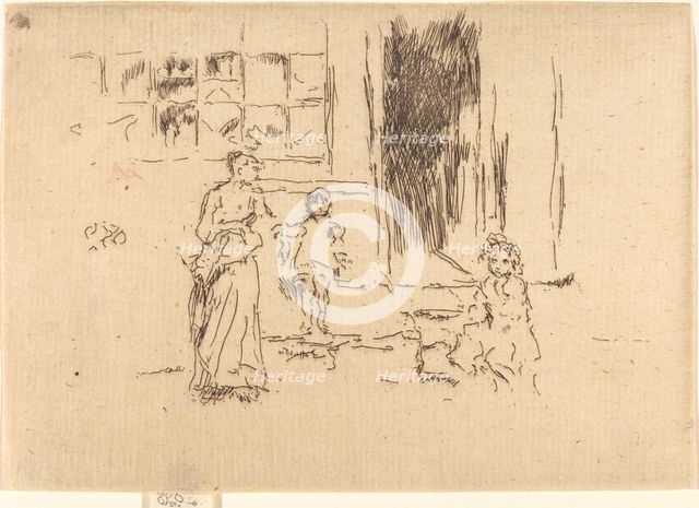 Petticoat Lane, c. 1886/1888. Creator: James Abbott McNeill Whistler.