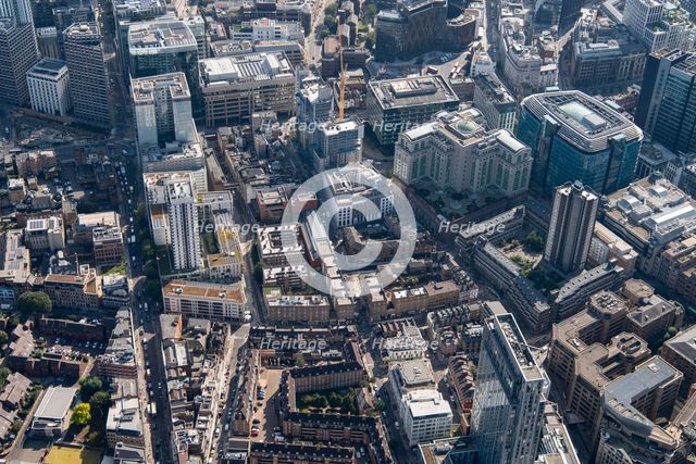 Petticoat Lane, Tower Hamlets High Street Heritage Action Zone, London, 2021. Creator: Damian Grady.