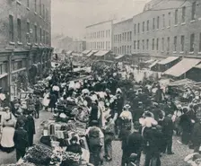 Petticoat Lane - The Sunday Morning Market in Full Swing 1901