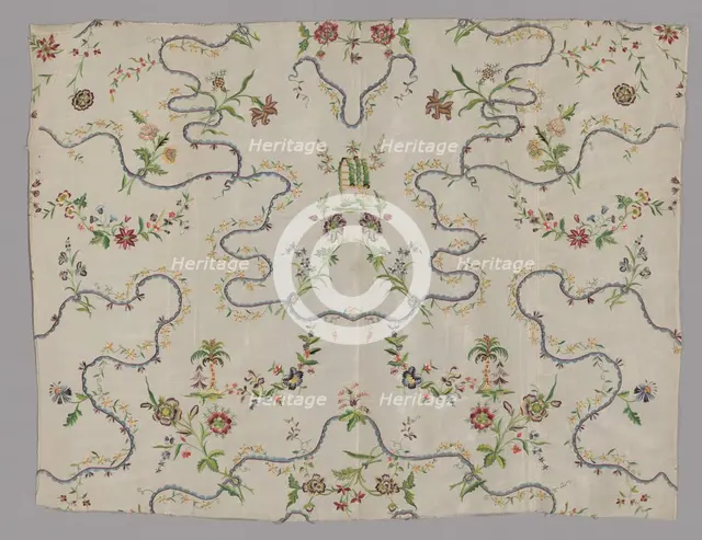 Petticoat Panel, England, 1730-50. Creator: Unknown.