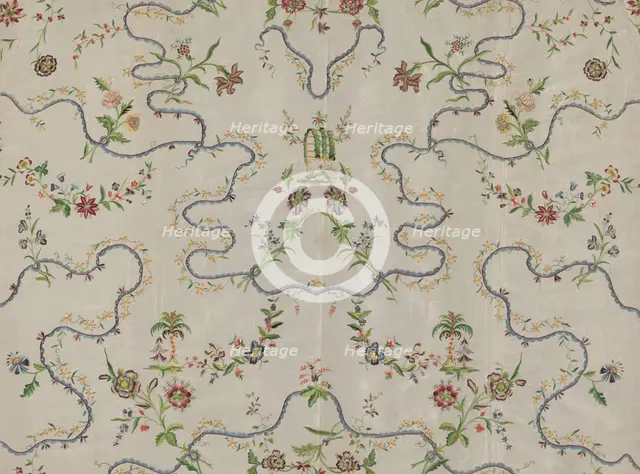 Petticoat Panel, England, 1730-50. Creator: Unknown.