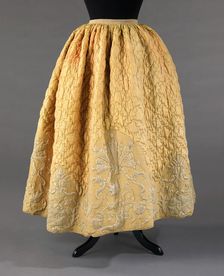 Petticoat, Swedish, 1740-60. Creator: Unknown