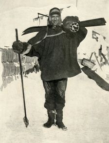 Petty Officer Crean (Who received the Albert Medal) 1911, (1913). Artist: Herbert Ponting