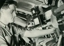 Petty officer of a British submarine, World War II, 1945. Creator: Unknown