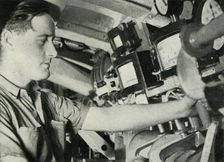 Petty officer of a British submarine, World War II, 1945. Creator: Unknown