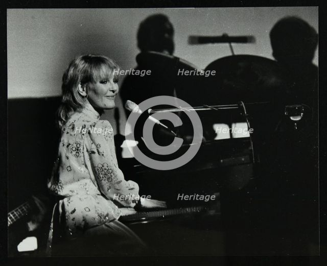 Petula Clark in concert at the Forum Theatre, Hatfield, Hertfordshire, 28 January 1984. Artist: Denis Williams