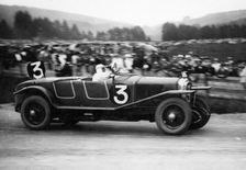 Peugeot 174S, Wagner - D'Auvergne 1926 Le Mans 24 hour race. Creator: Unknown