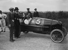 Peugeot of Percy Topping at the JCC 200 Mile Race, Brooklands, Surrey, 1921. Artist: Bill Brunell