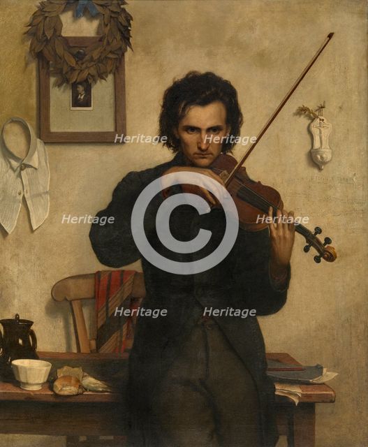 Peut-être!..., 1875. Creator: Alexandre Struys.