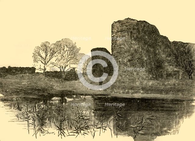 'Pevensey Castle', 1898. Creator: Unknown.