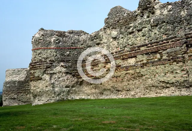 Pevensey Castle. Artist: Unknown